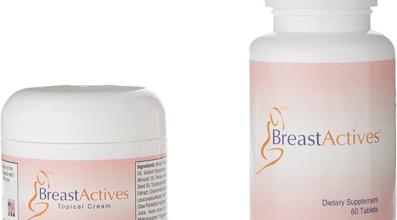 Breast Actives All Natural Breast Enhancement Supplement Capsules
