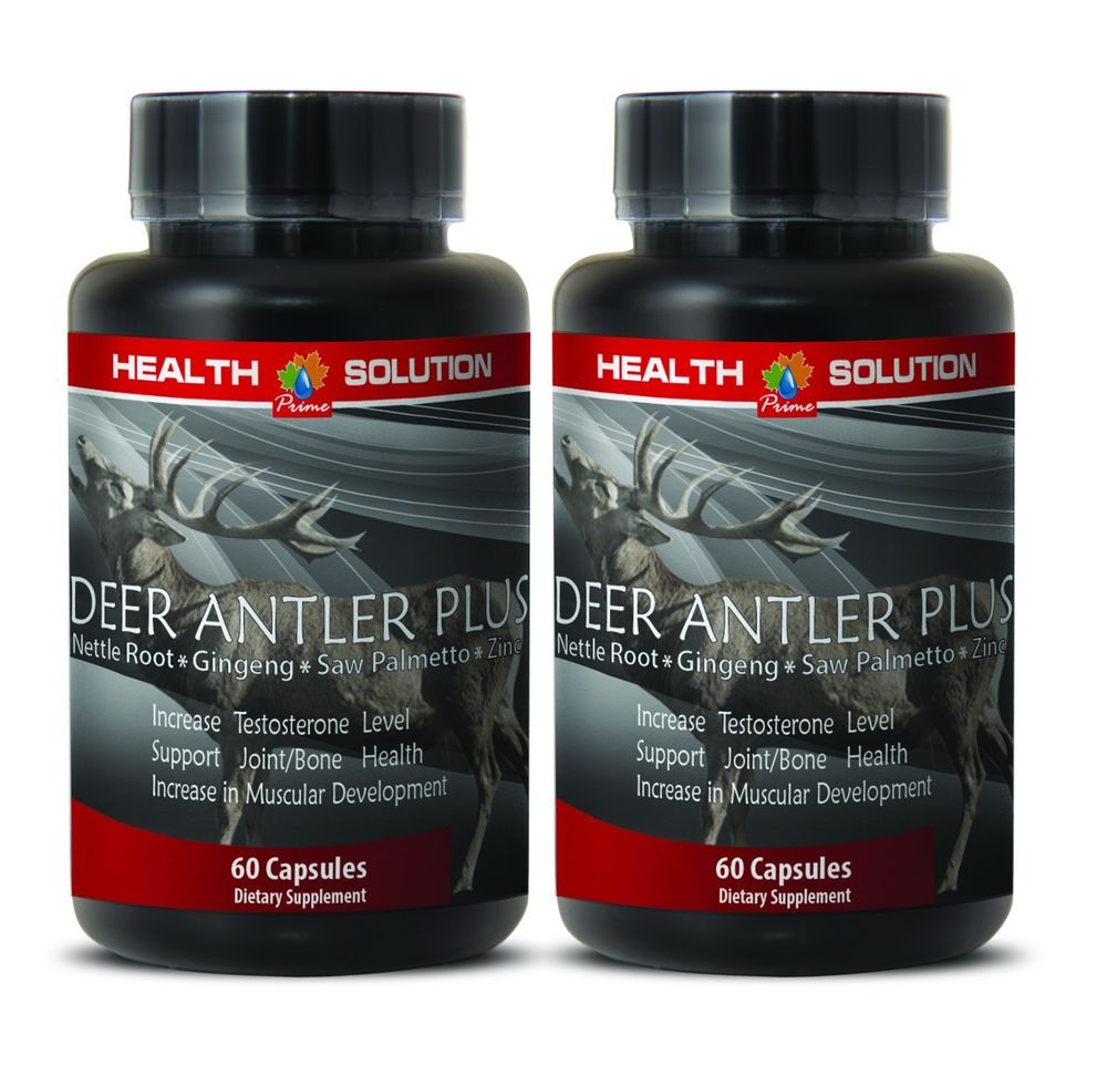 Deer Antler Plus netle root gingeng saw palmeto solution