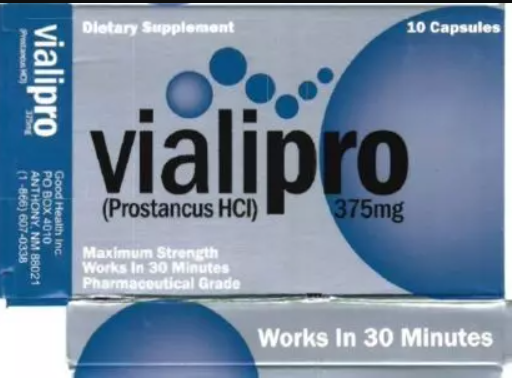 Vialipro 10 capsules box