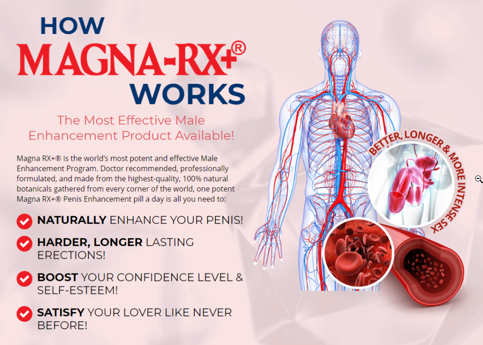 How magna rx+ works potent effective male enhancement 100 percent natural