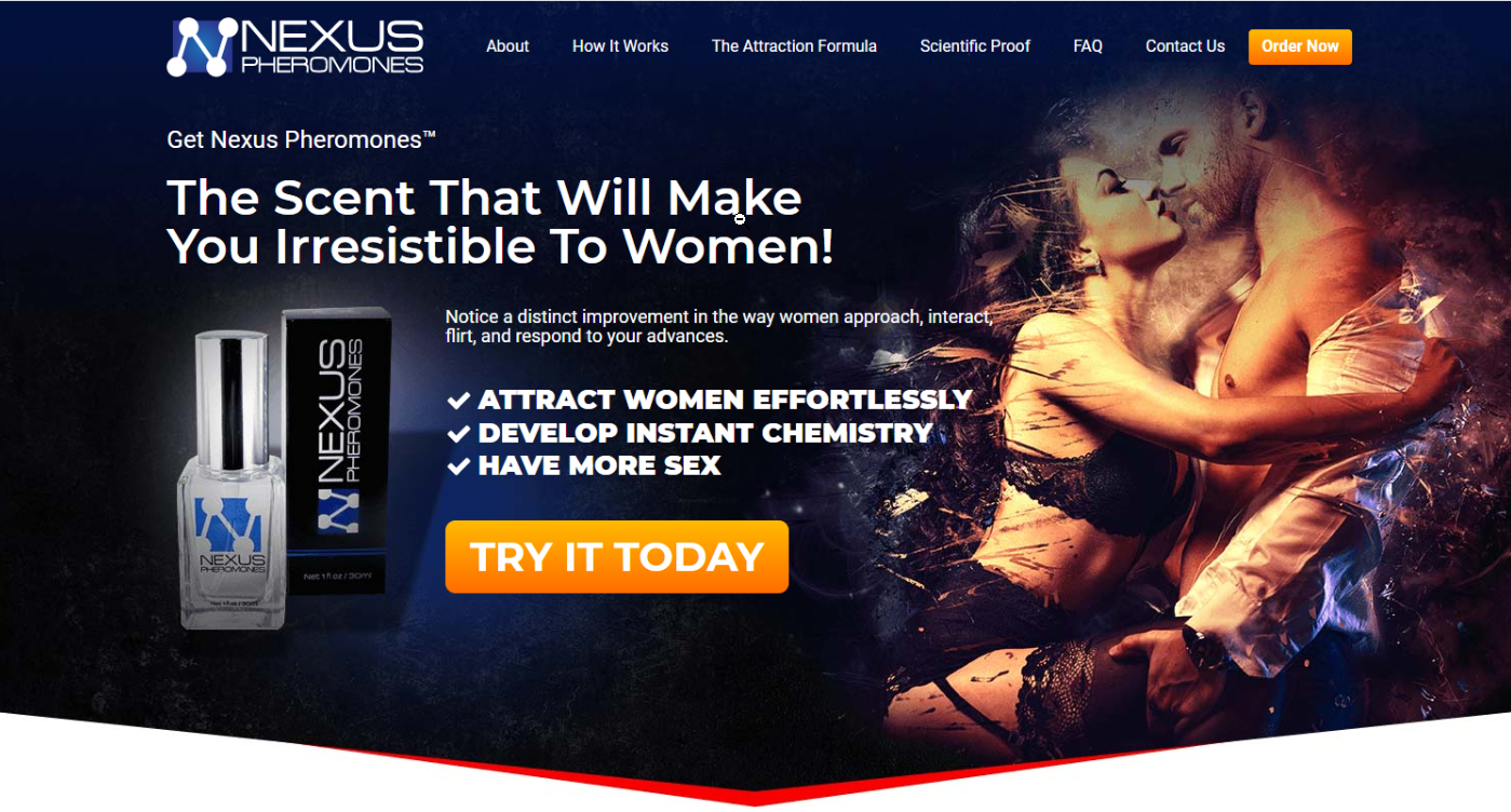 nexus pheromones scent attract women